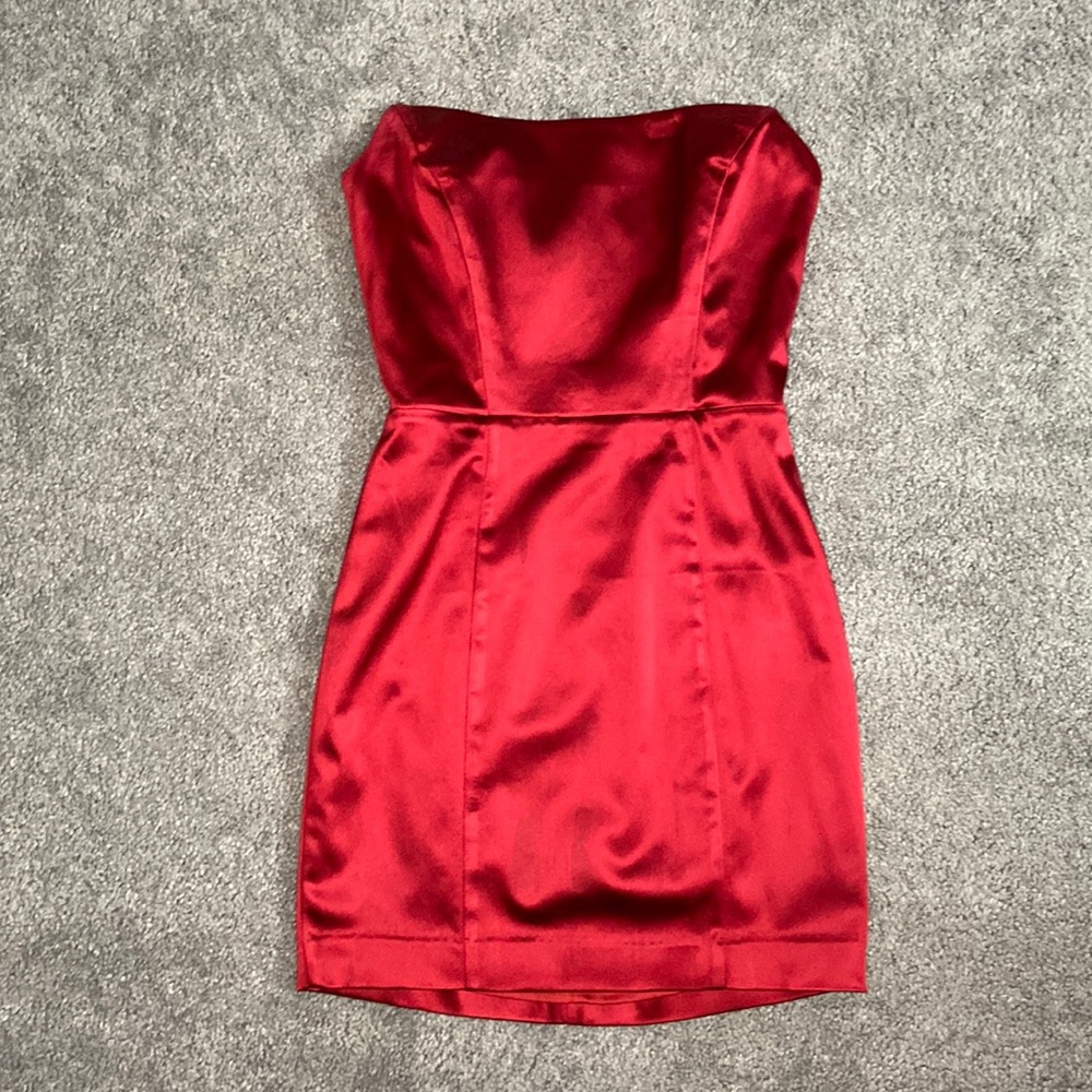 Red Mini Dress | Size 6 | Fits Small | Worn Once